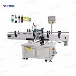 Automaatne lineaarsete kleebiste ümberpaigutav märgistusmasin metallpurkide jaoks