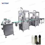 E-Liquid E sigaretiõli täitmise korgi korgi märgistamise masin