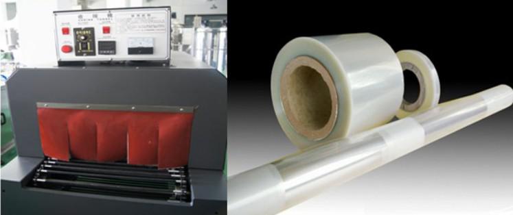 shrinkage tunnel with PE film kokkutõmbumistunnel ja pe film.jpg