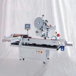 Kiire lineaarne servoampullpudelite viaalide horisontaalne märgistusmasin