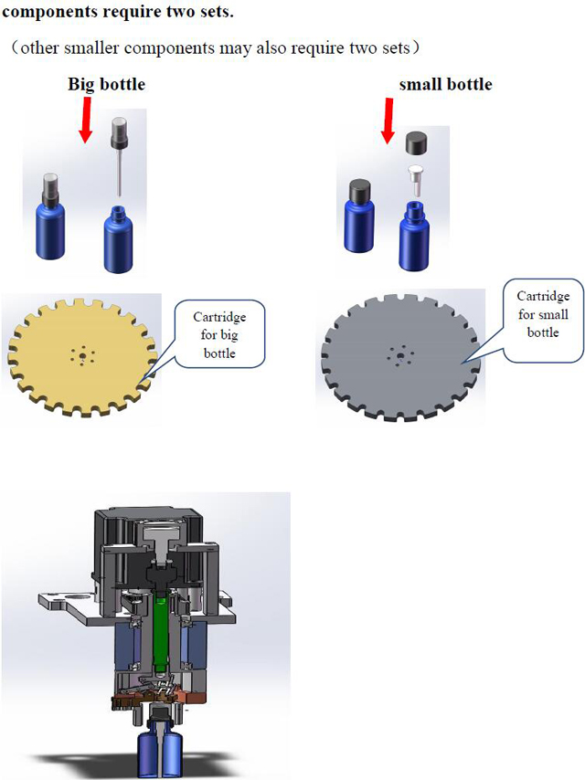 täitekorgi korgipead