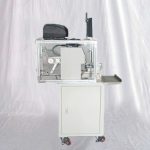 Poolautomaatne kaablitraadi kleebise printimine ja pealekandmine voltimismasin