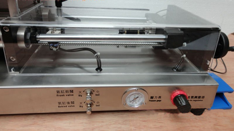 pneumatic part from cream filling machine lähivõte kahepoolse punkri masina jaoks jam.jpg