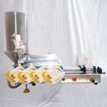 Poolautomaatne pneumaatilise tilaga kotike eelvalmistatud kottide täitmismasin