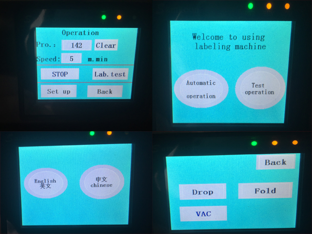 ekraani sees olev juhtmärk masinate käitamiseks