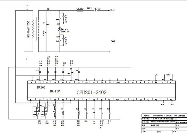 electric skeltch drawing for vacuum capping equipment Elektrijoonis.jpg